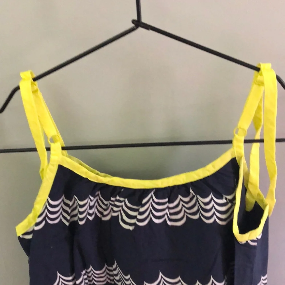 GapKids Blue Striped Cami Sundress Size Medium 8 Girls